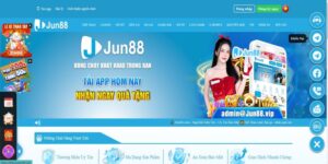 Giao diện Jun88 khá đơn giản và thân thiện