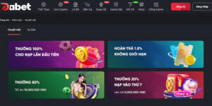 nhà cái Dabet hoàn trả 1,5%